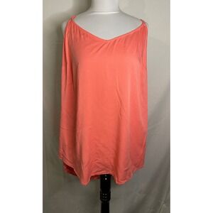 Torrid Coral Tank Top V-Neck Sleeveless Casual Comfy Plus Size 2